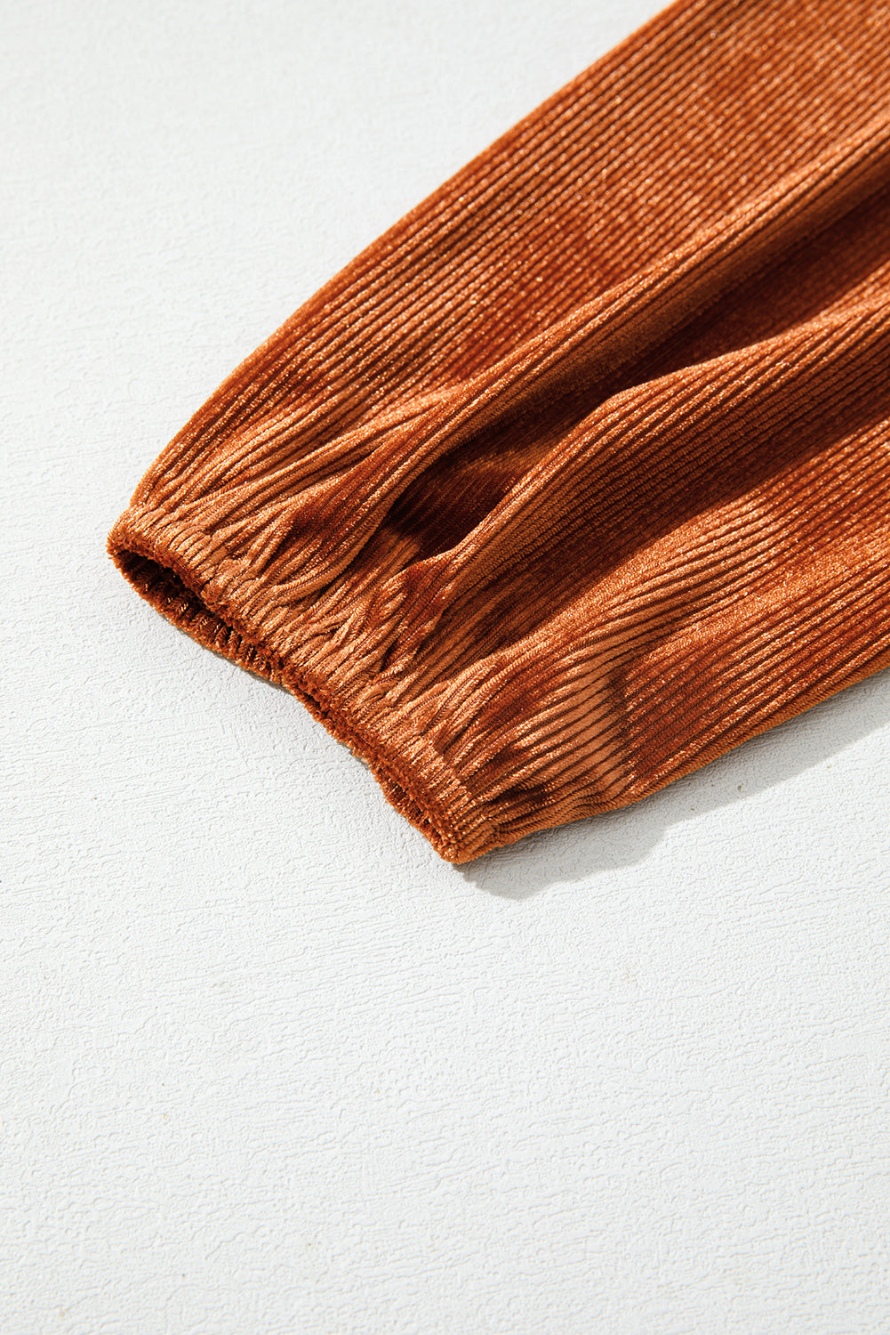 velvet puff sleeve top