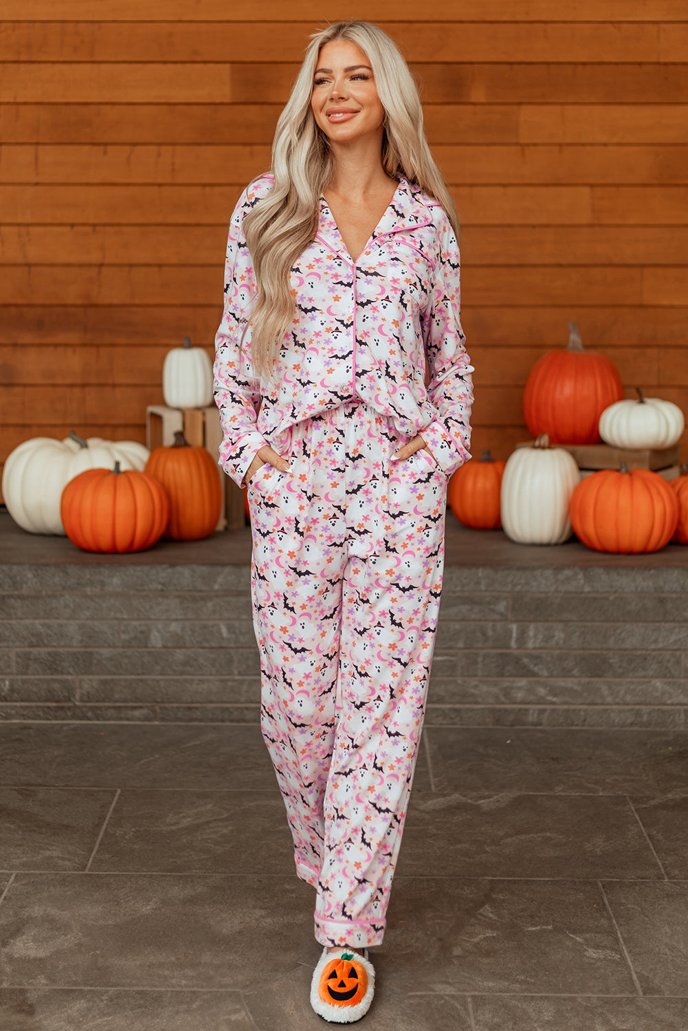 halloween pajama set
