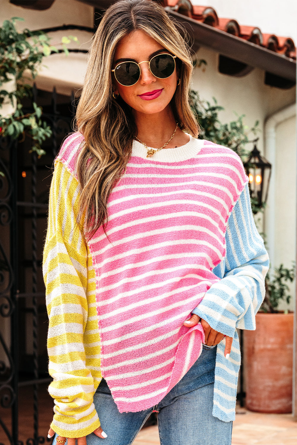 striped sweater women