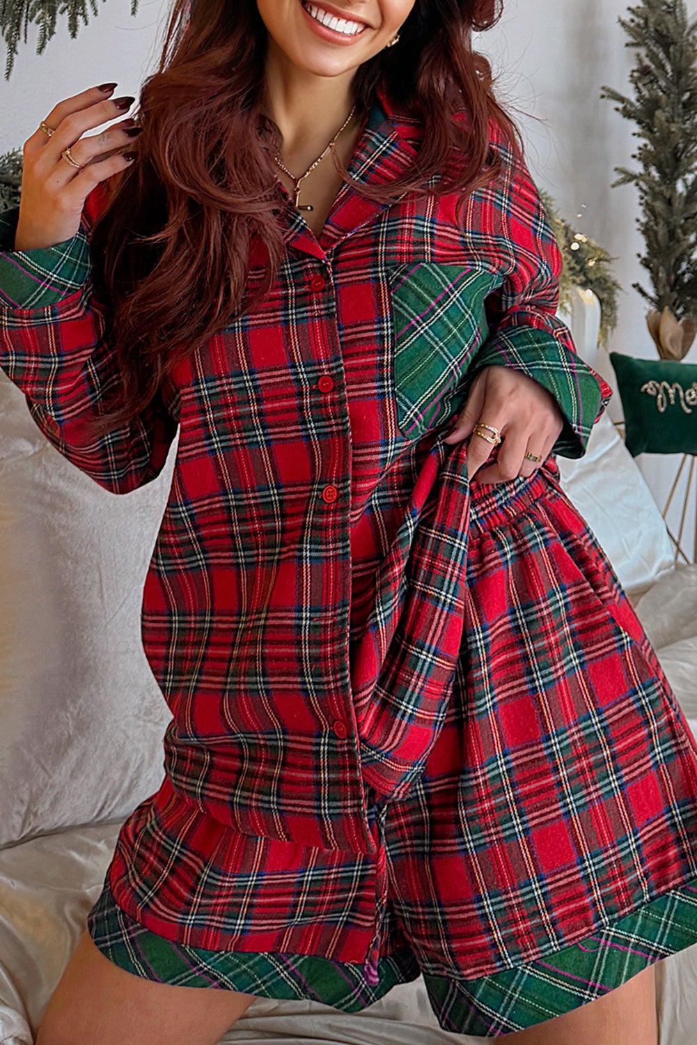 christmas pajama set