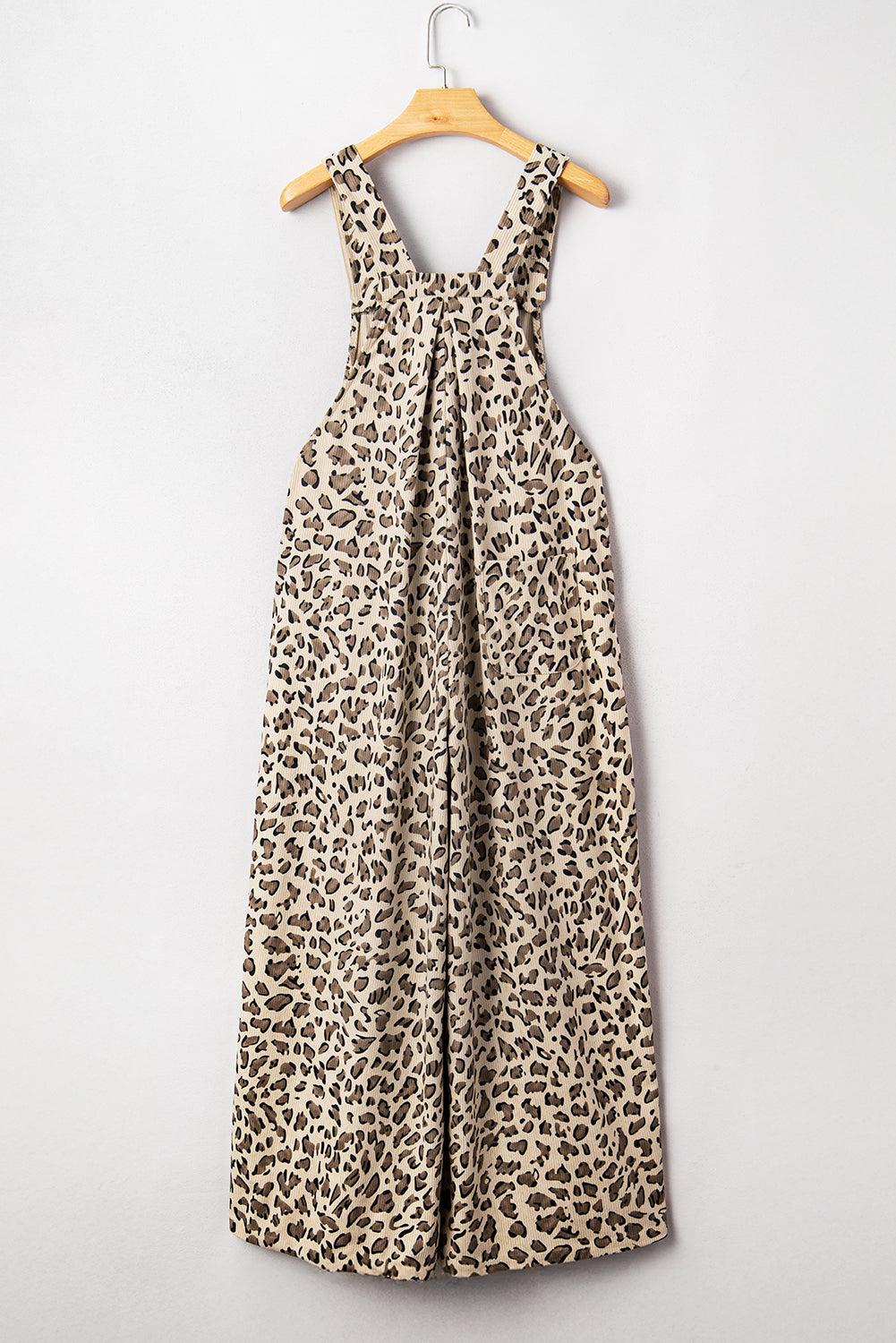 leopard wide leg jumpsuit