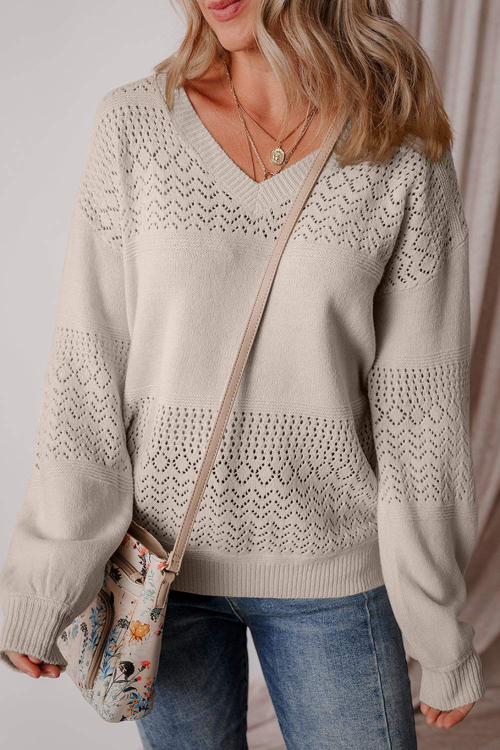 Drop Shoulder Sweater