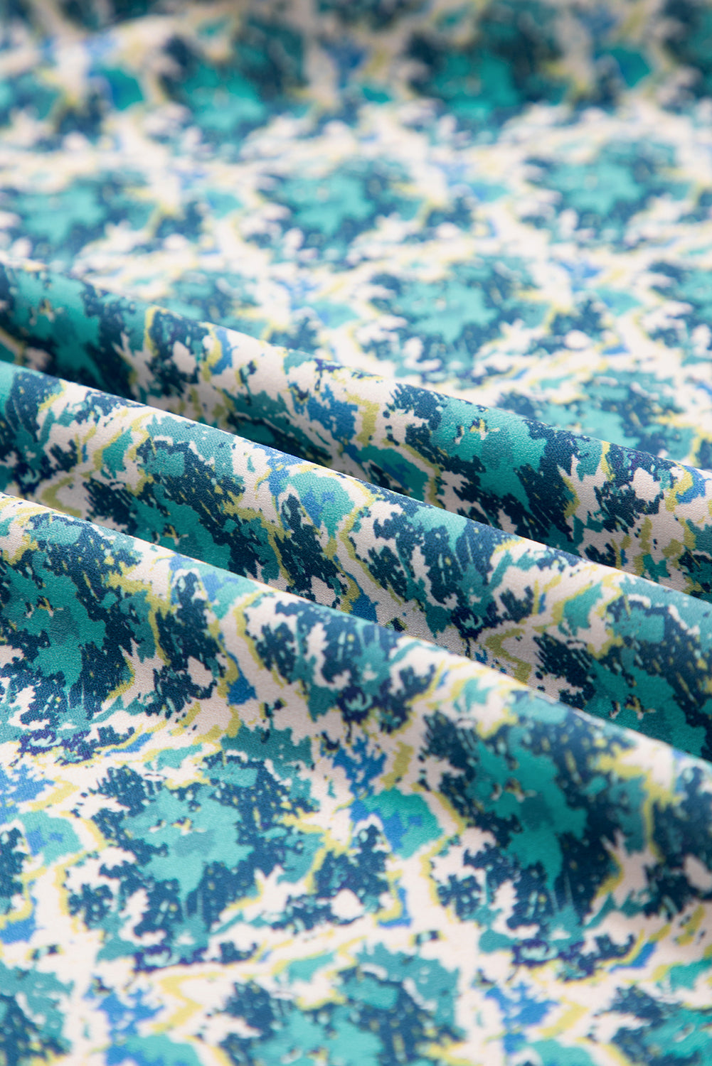 abstract print blouse