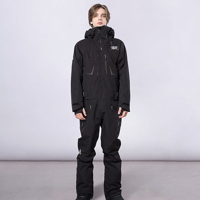 Men's Women's Ski Suit Snowsuit Outdoor Winter Thermal Warm Reflective Waterproof Windproof Snow Suit Clothing Suit for Skiing Snowboarding Winter Sports