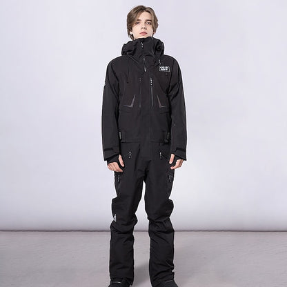 Men's Women's Ski Suit Snowsuit Outdoor Winter Thermal Warm Reflective Waterproof Windproof Snow Suit Clothing Suit for Skiing Snowboarding Winter Sports