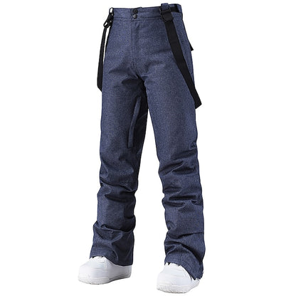 Men's Women's Ski / Snow Pants Outdoor Winter Anti-Slip Thermal Warm Windproof Breathable Bib Pants Bottoms for Skiing Snowboarding Ski Winter Sports