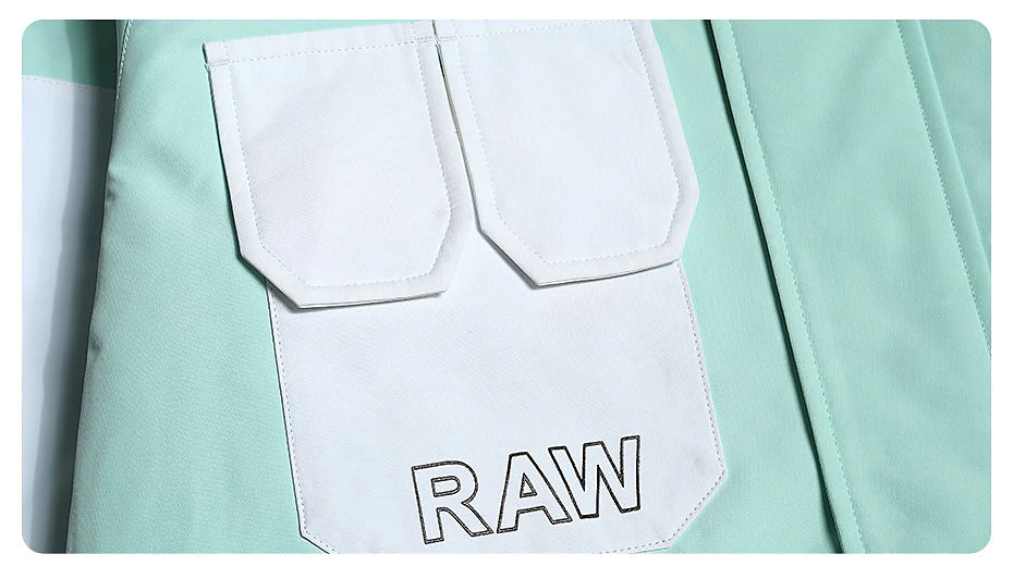 Men's Women's Ski Jacket Outdoor Winter Thermal Warm Reflective Waterproof Windproof Jacket for Snowboarding Ski Winter Sports