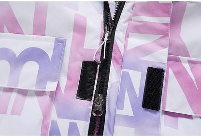 ski suit suit ladies winter outdoor windproof and splashproof warm thickened single-board double-board ski pants new