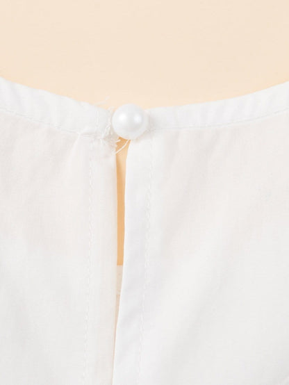 Apricot Colorblock Patchwork Ruffle Tiered Mini Dress