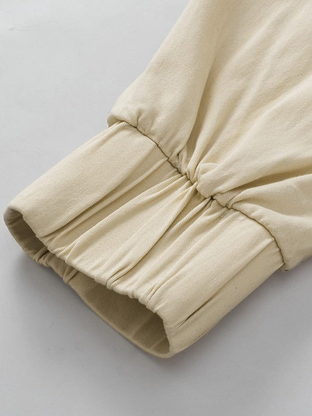 Apricot High Waist Drawstring Pocketed Pants