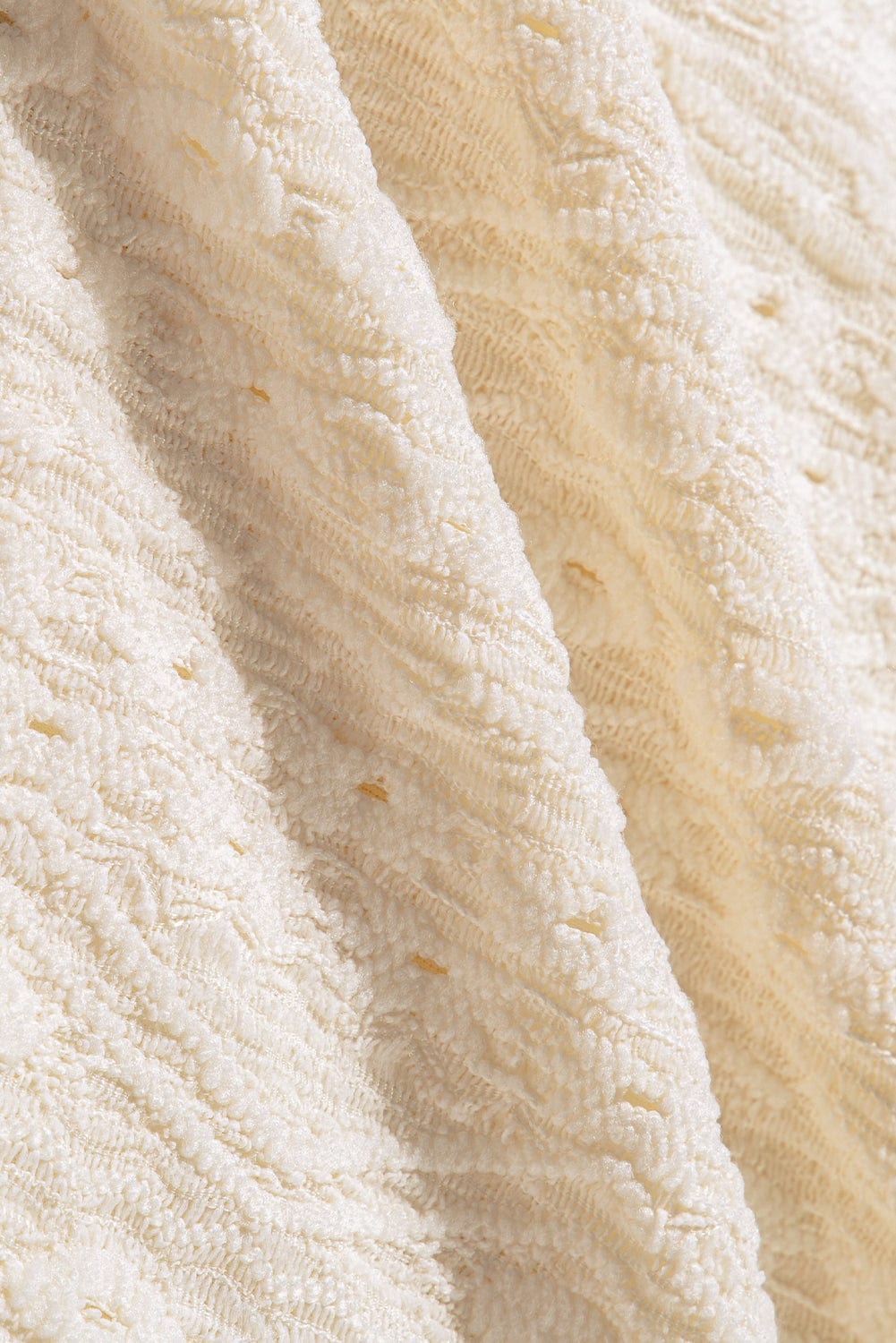 Apricot Lace Crochet Keyhole Back Sleeveless Tank Top