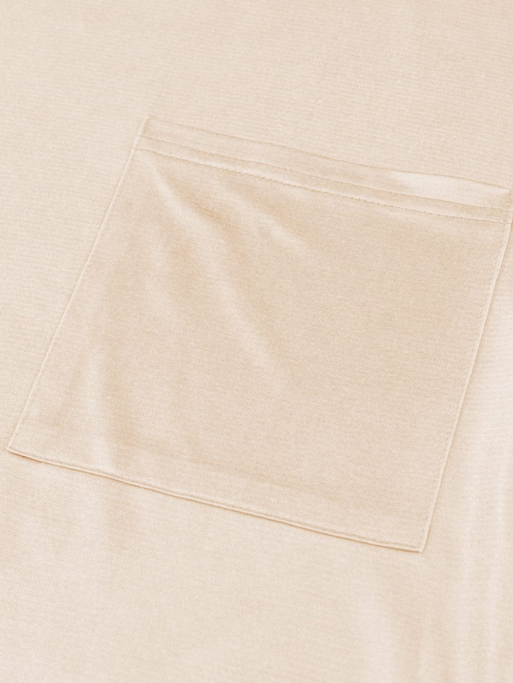 Apricot Silky Oversized Pocket Tee