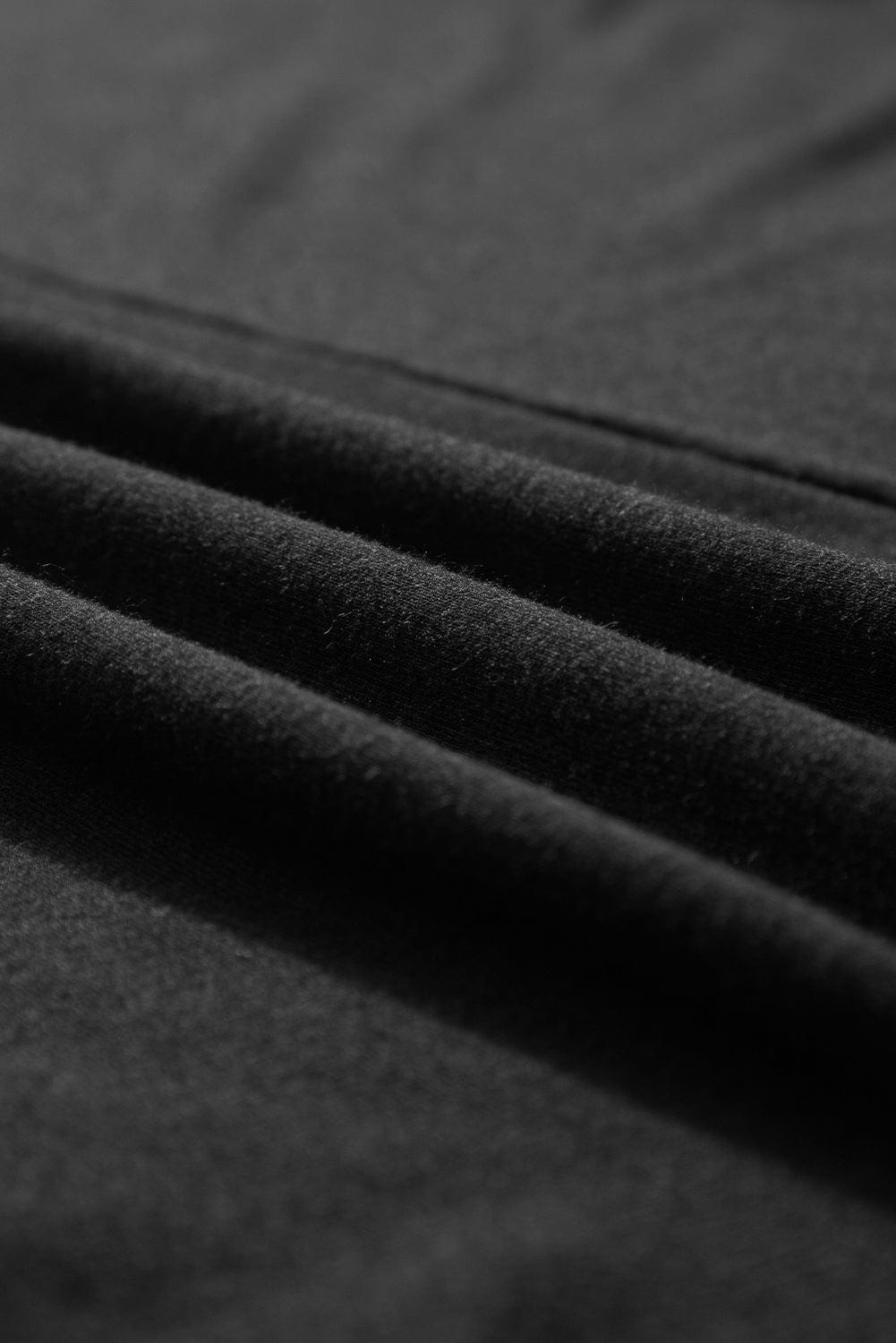 Asymmetrical Black One-Shoulder Mini Dress with Short Sleeves