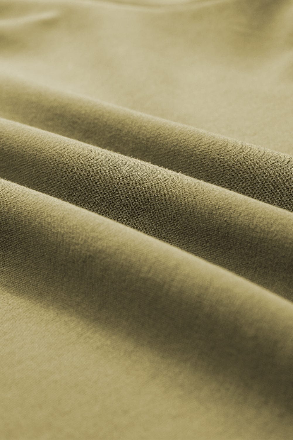 Avocado Green Embellished Short Sleeve Blouse