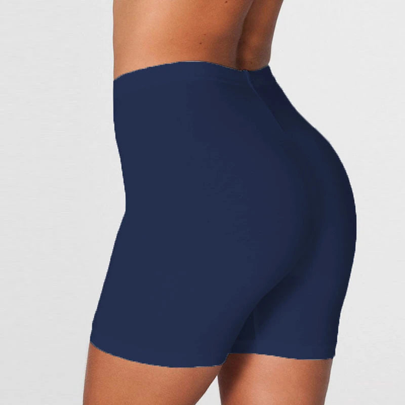 Women's Biker Shorts Short Leggings Tummy Control Butt Lift Yoga Fitness Gym Workout Bottoms Dark Grey Black White Spandex Sports Activewear Stretchy Skinny