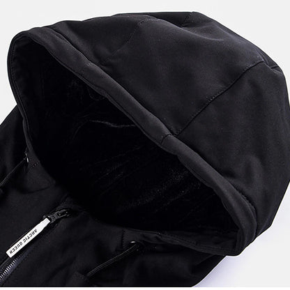 Men's Women's Hoodie Jacket Ski Jacket Outdoor Winter Thermal Warm Windproof Breathable Hooded Windbreaker Winter Jacket for Skiing Camping / Hiking Snowboarding Ski