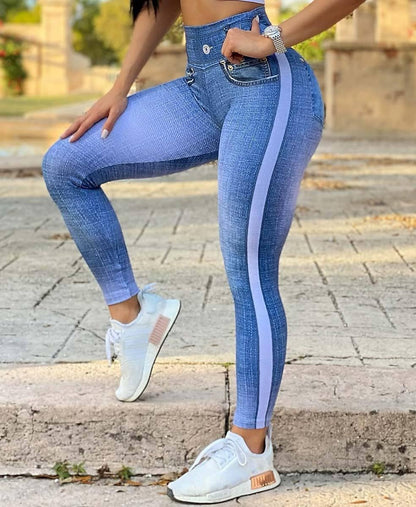 Women's Jeans Normal Denim Solid Color Light Blue Black Fashion High Waist Ankle-Length Casual Weekend