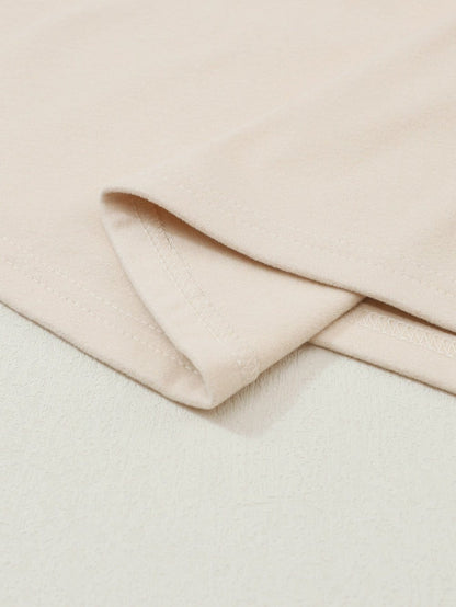 Aztec Patchwork Sleeve Apricot Western Top