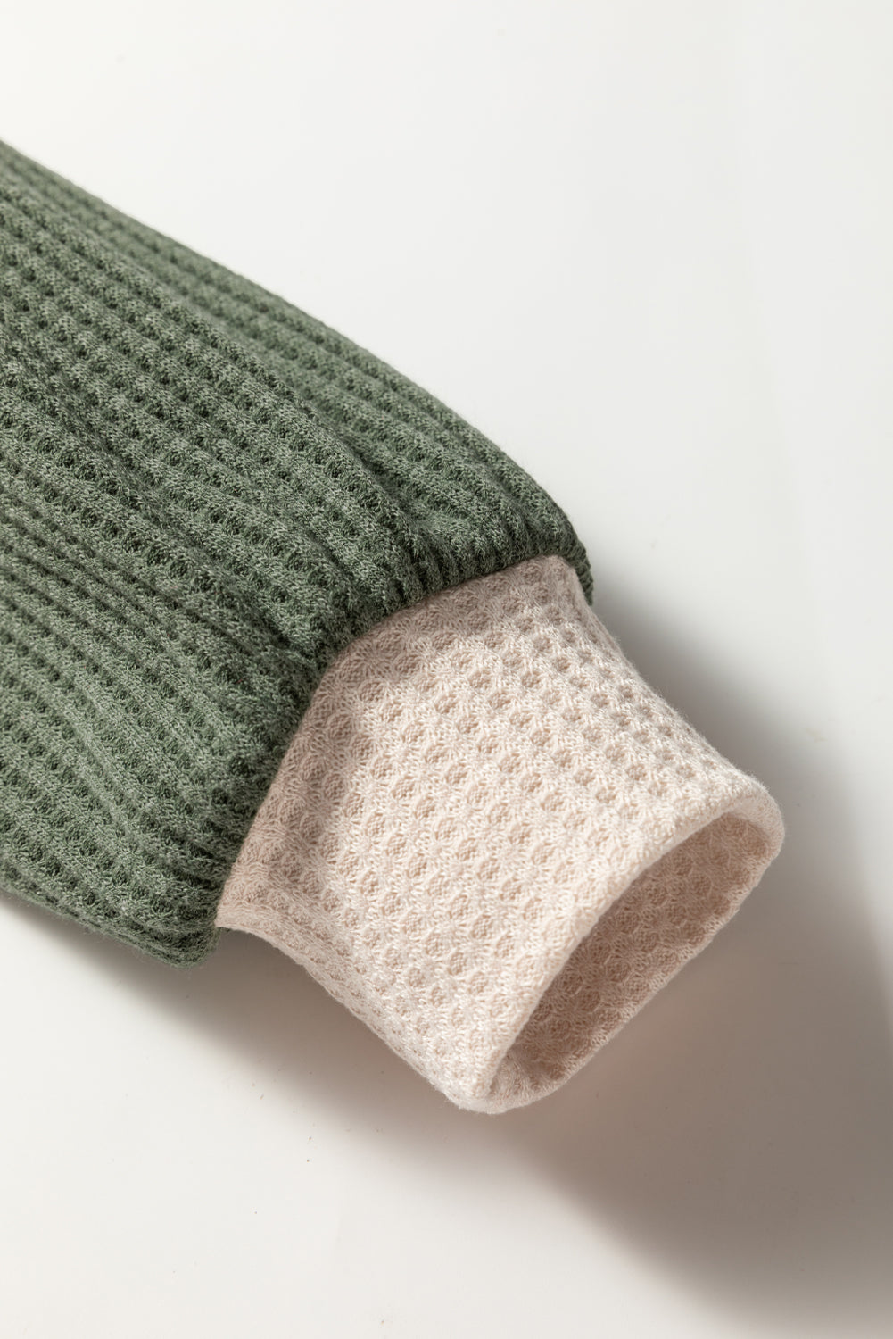 color block long sleeve top