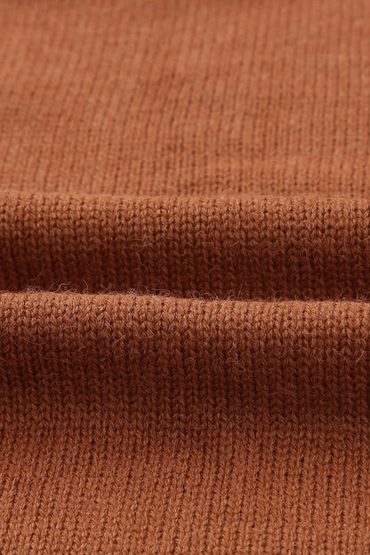 Elegant Midi Dress with Lace Hollow Crew Neck and Long Sleeves