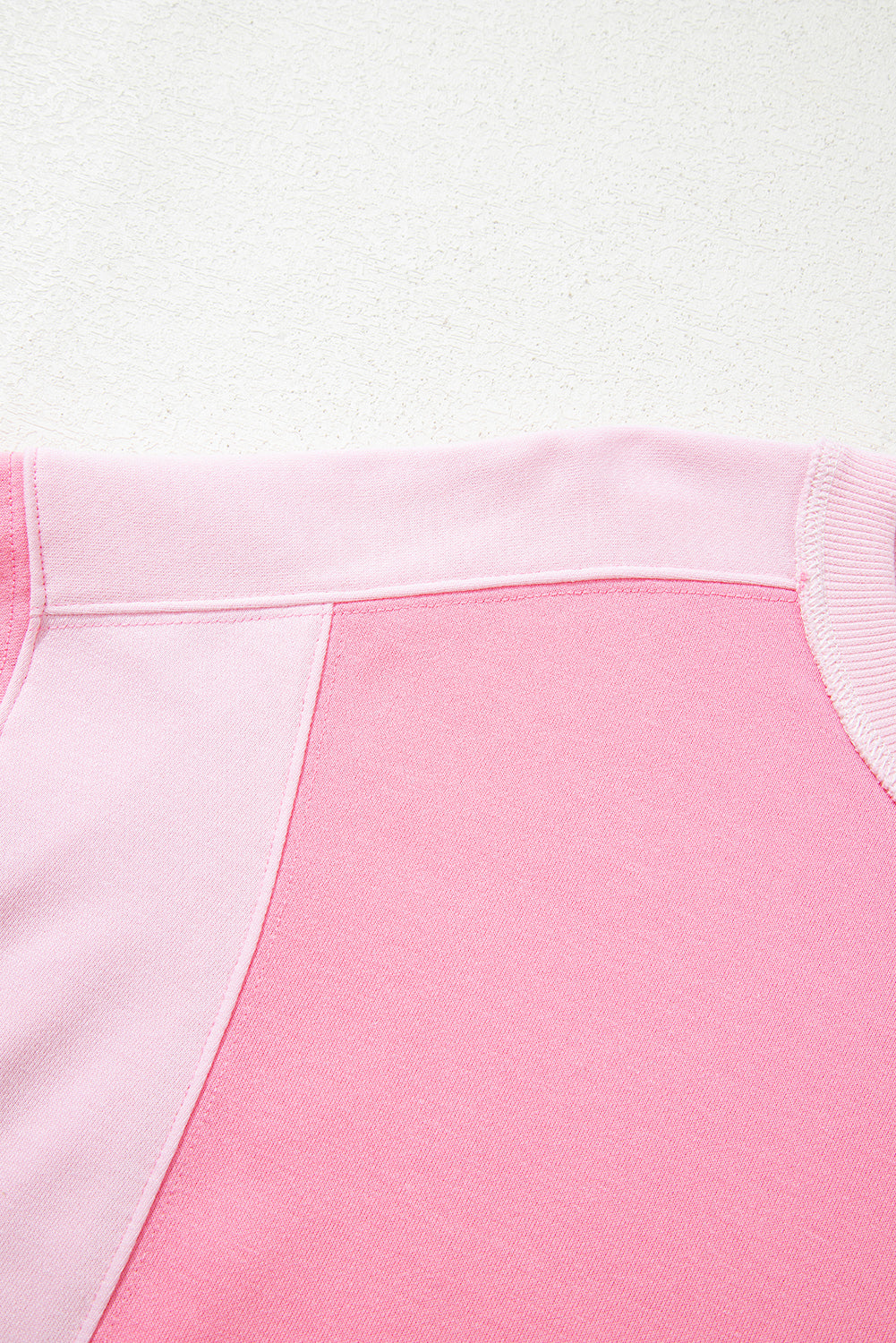 color block sweatshirt