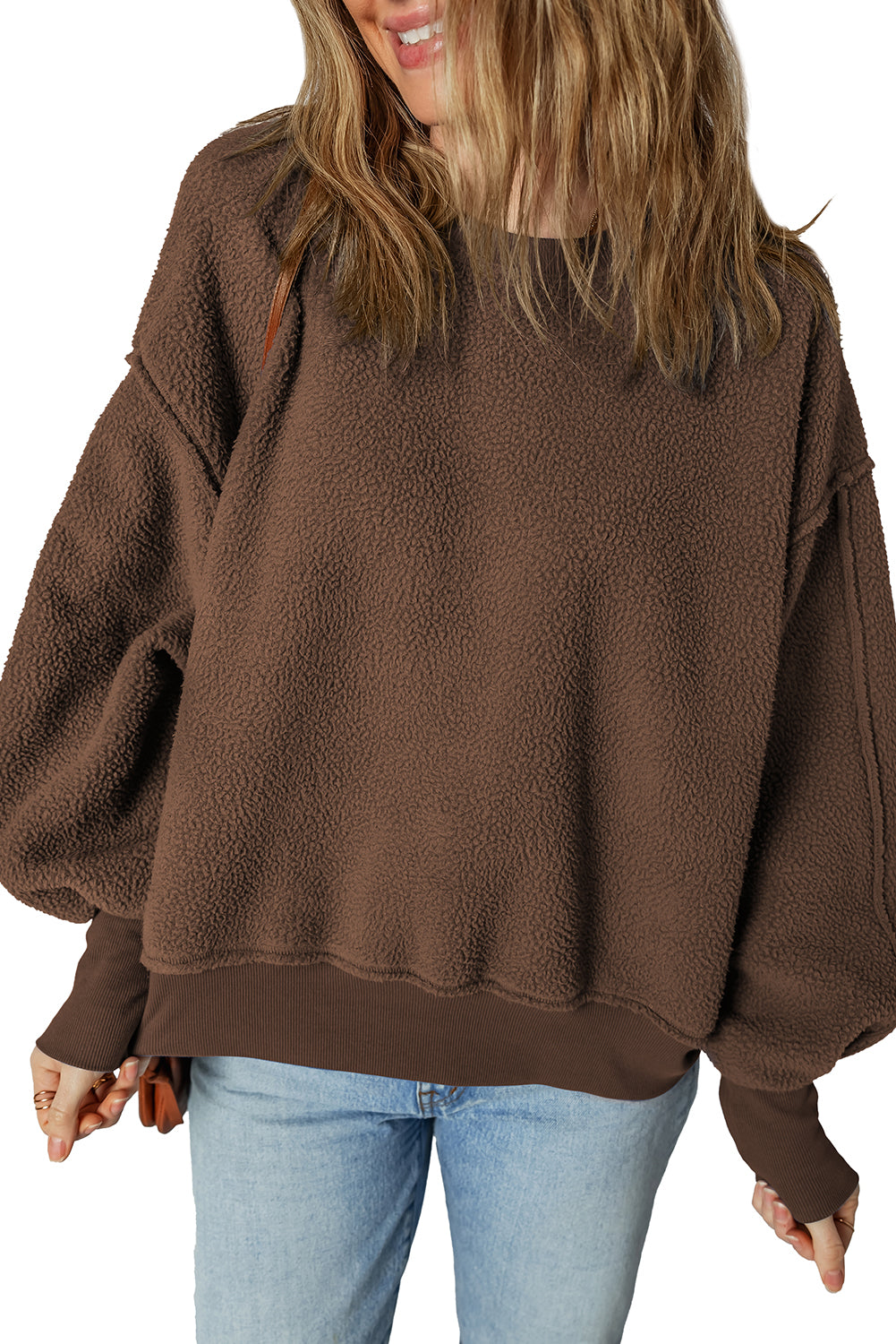 fleece winter sweatshirt