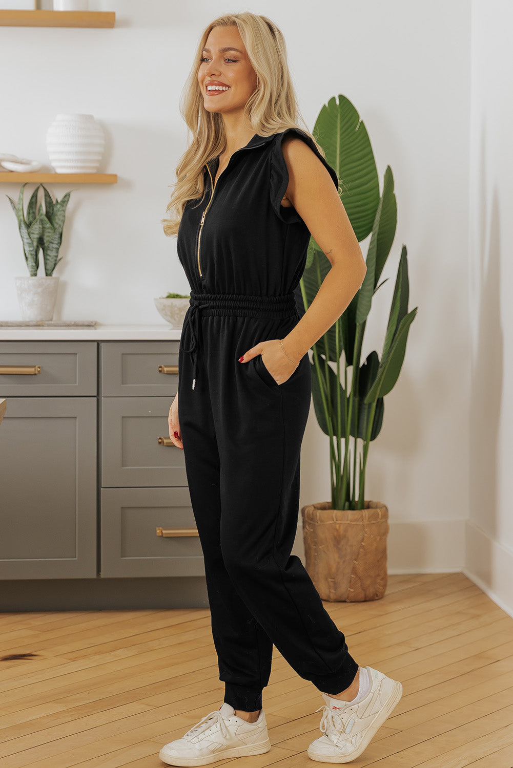 High Waist Jumpsuit