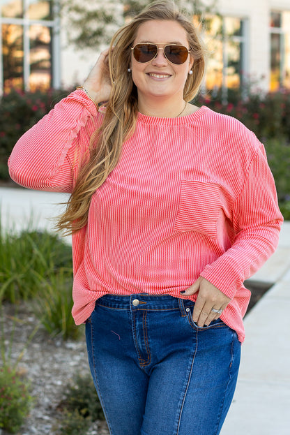 womens plus size knit tops