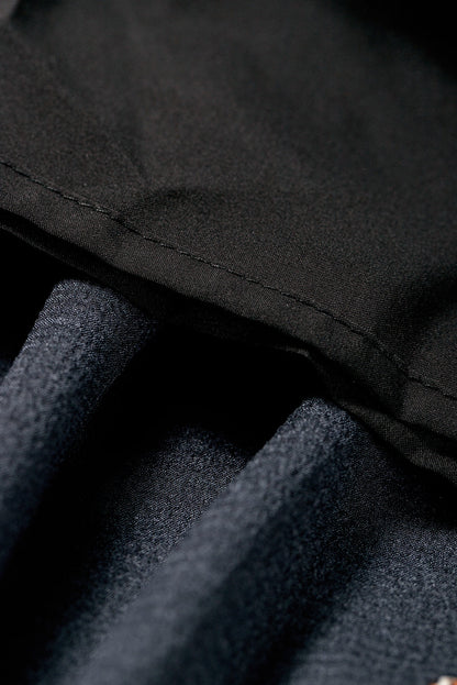 Cheetah Wonderland Plus Size Mini Dress with Puff Sleeve Flair