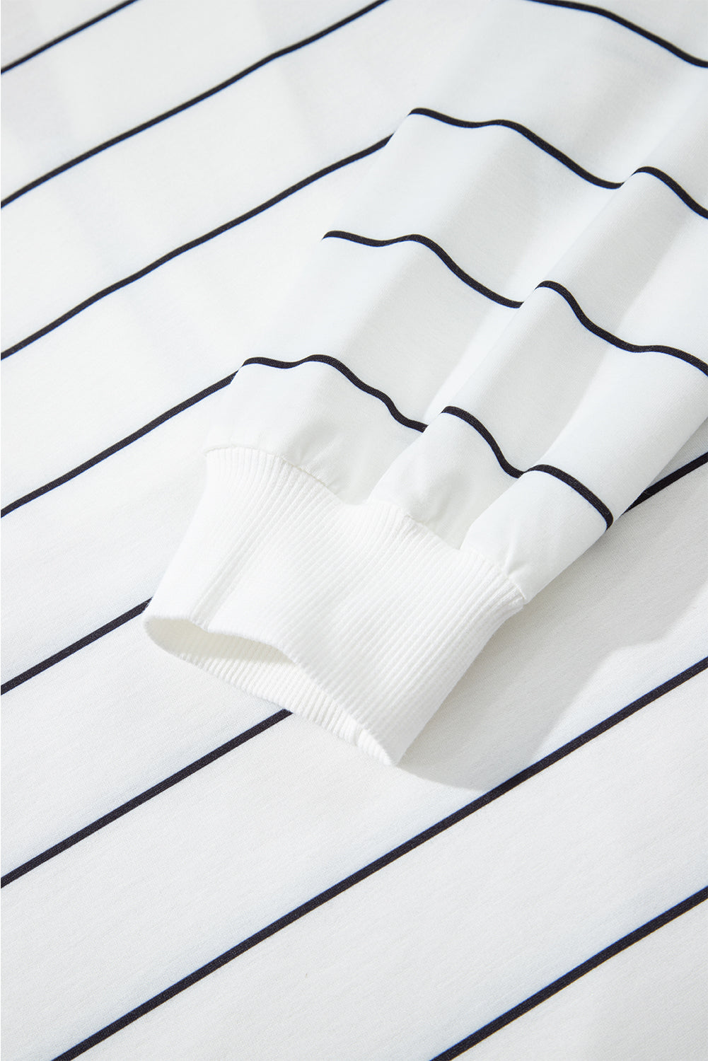 striped print pullover