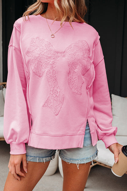 bow sweatshirt