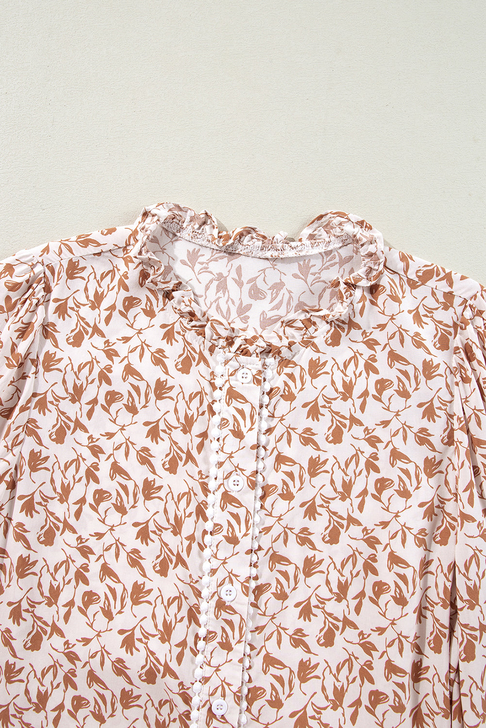 floral print shirt