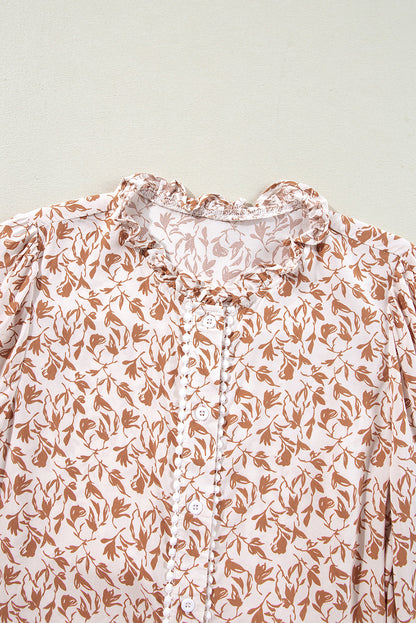 floral print shirt