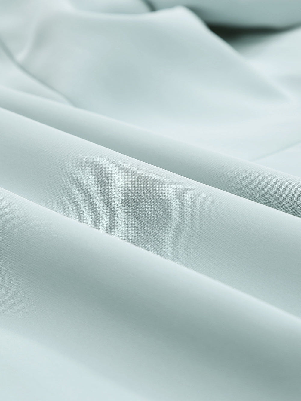 Sky Blue Plus Size Soft Lightweight Pocketed Lapel Blazer