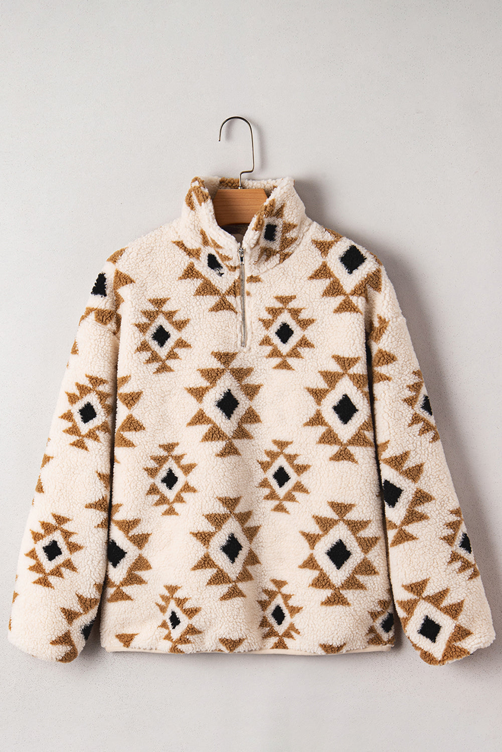 aztec print sweatshirt