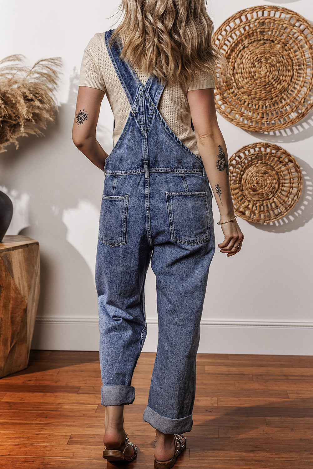 ladies denim jumpsuit