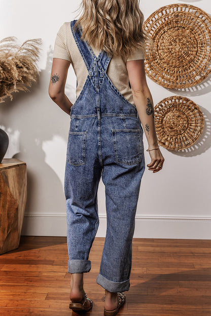 ladies denim jumpsuit