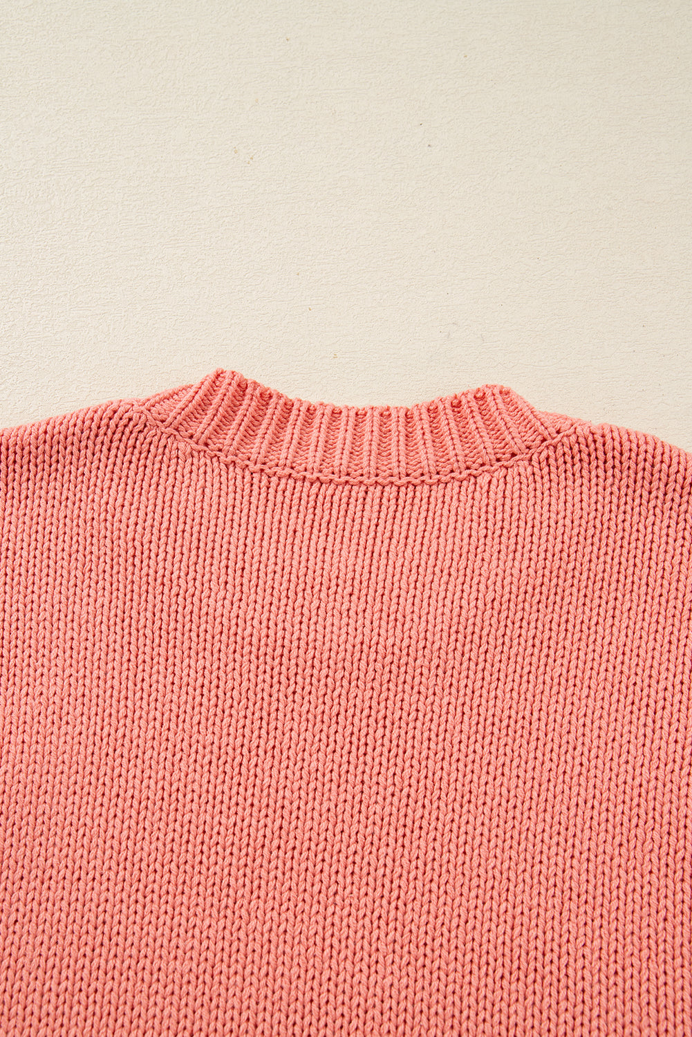 pumpkin embroidered sweater