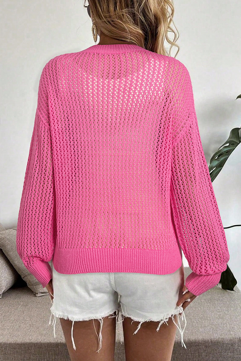 hollow out sweater