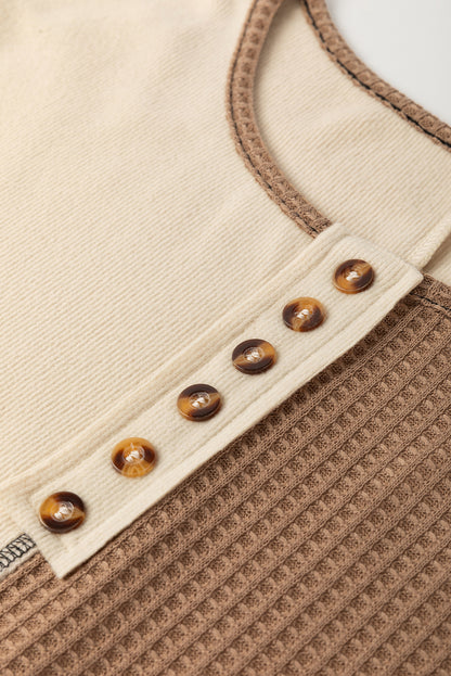 color block patchwork top