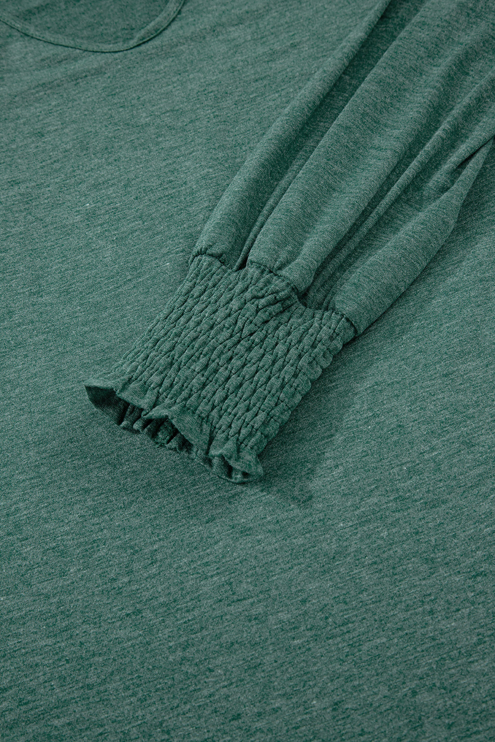 v neck long sleeve top