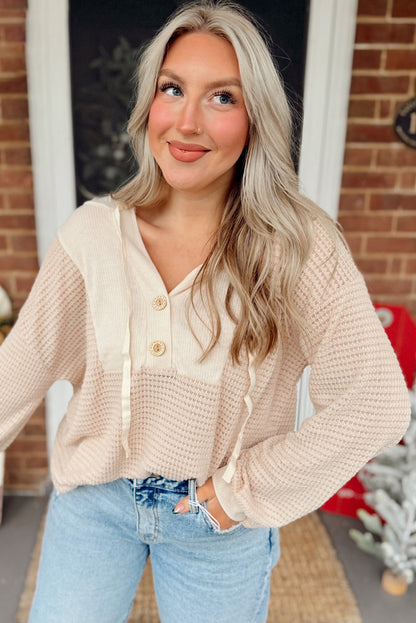 Hooded Long Sleeve Top