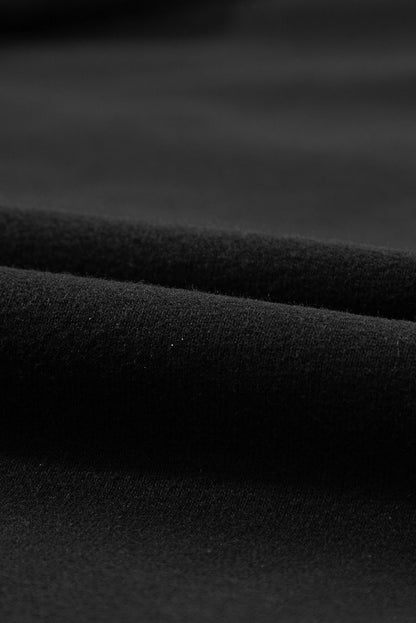 Black Merry Every Thing Tinsel Slogan Sweatshirt