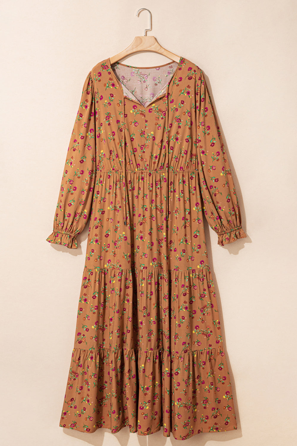 plus size floral dress