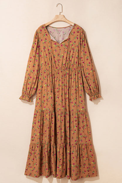 plus size floral dress