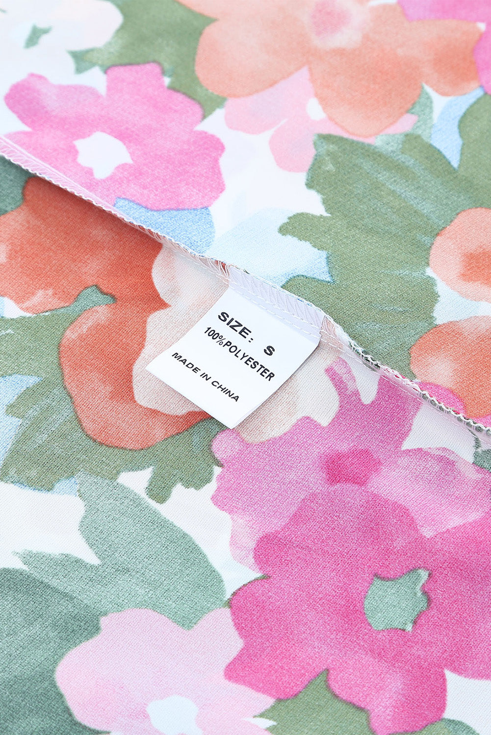 Floral Off Shoulder Ruffle Sleeve Blouse