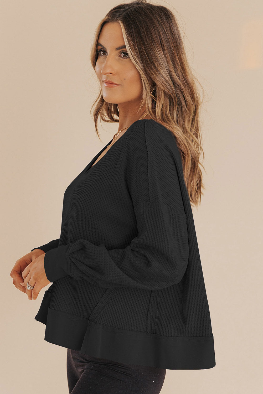 black sweatshirt for women