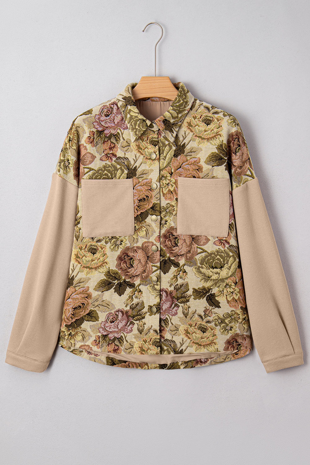 floral patchwork jacket