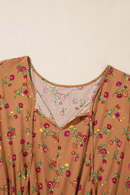 plus size floral dress