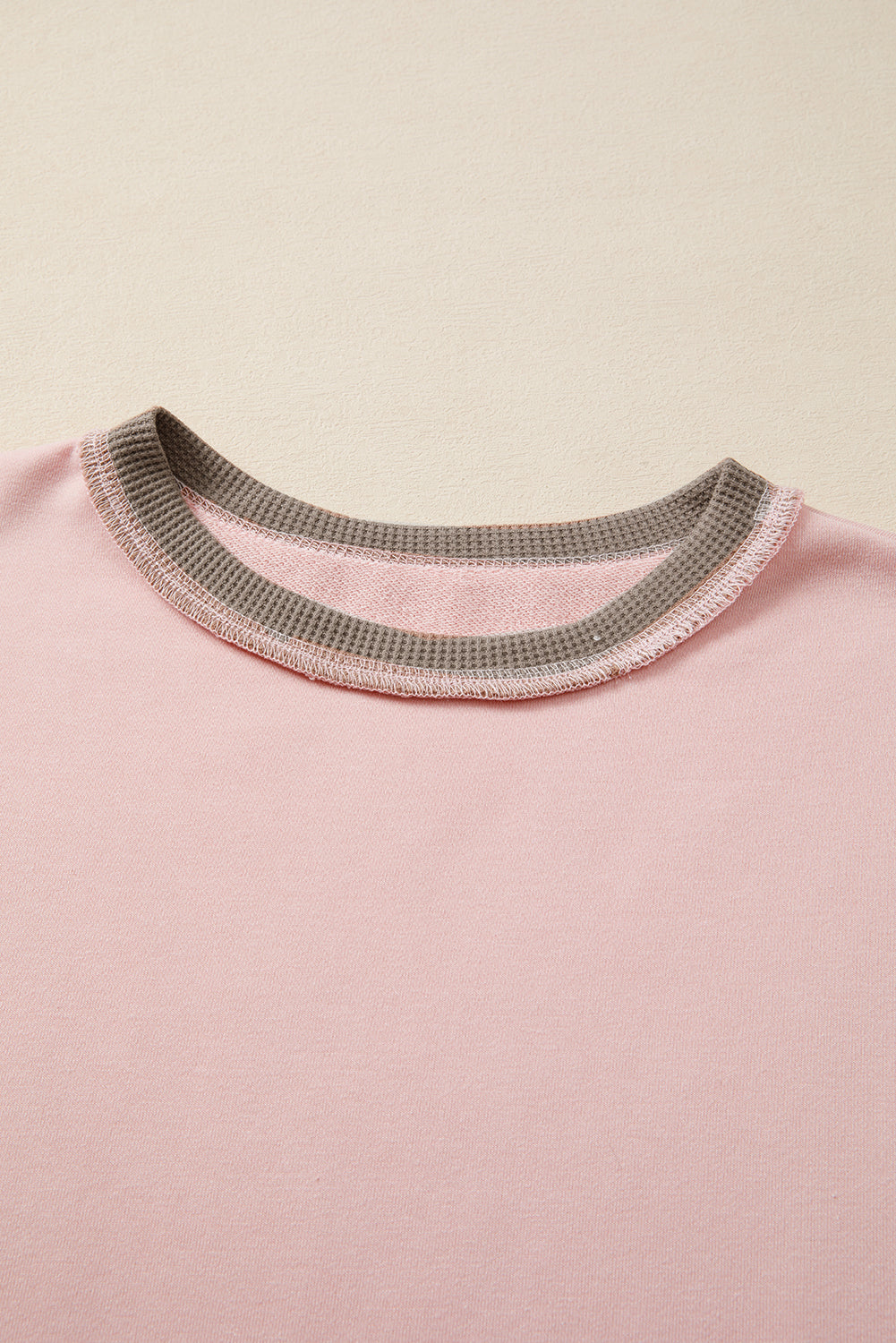 color block sweatshirt